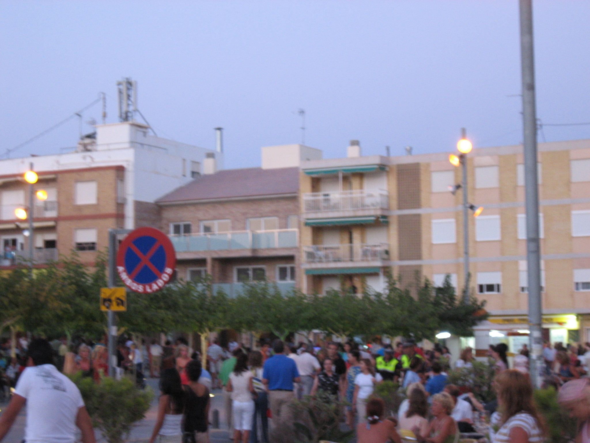 La plaza de La Torre de la Horadada