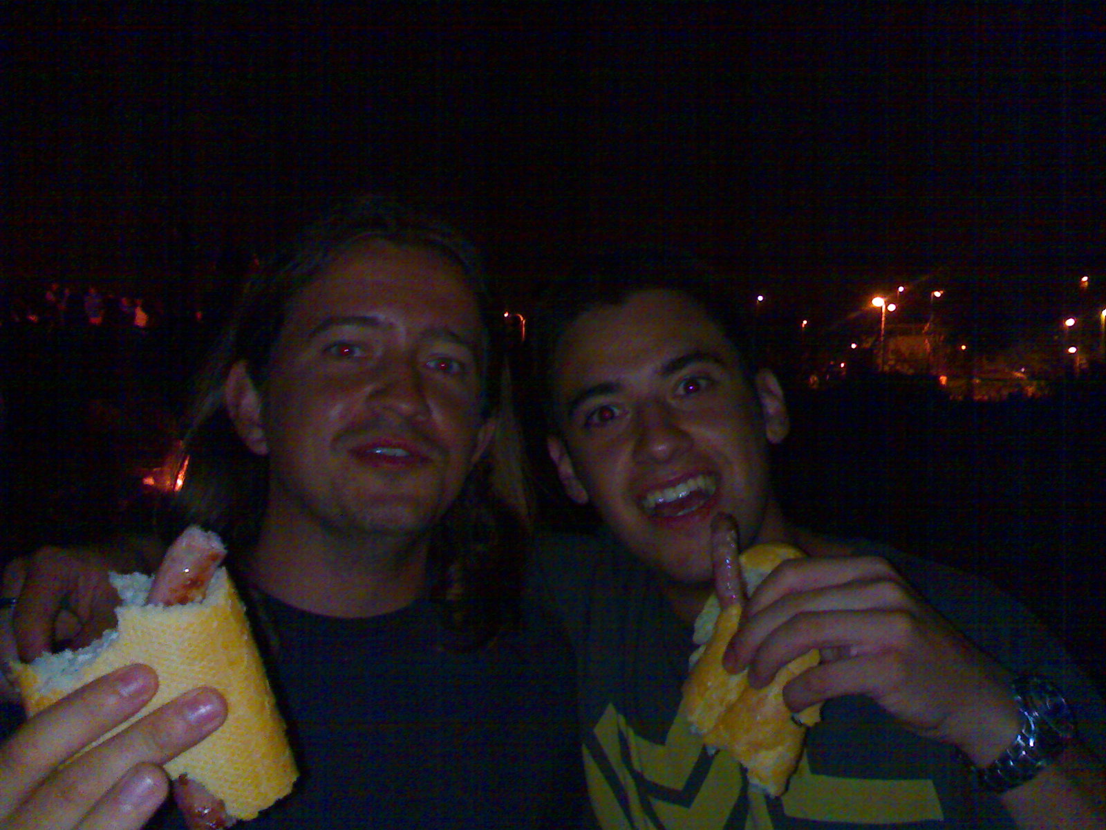 Buena comida y buenos amigos