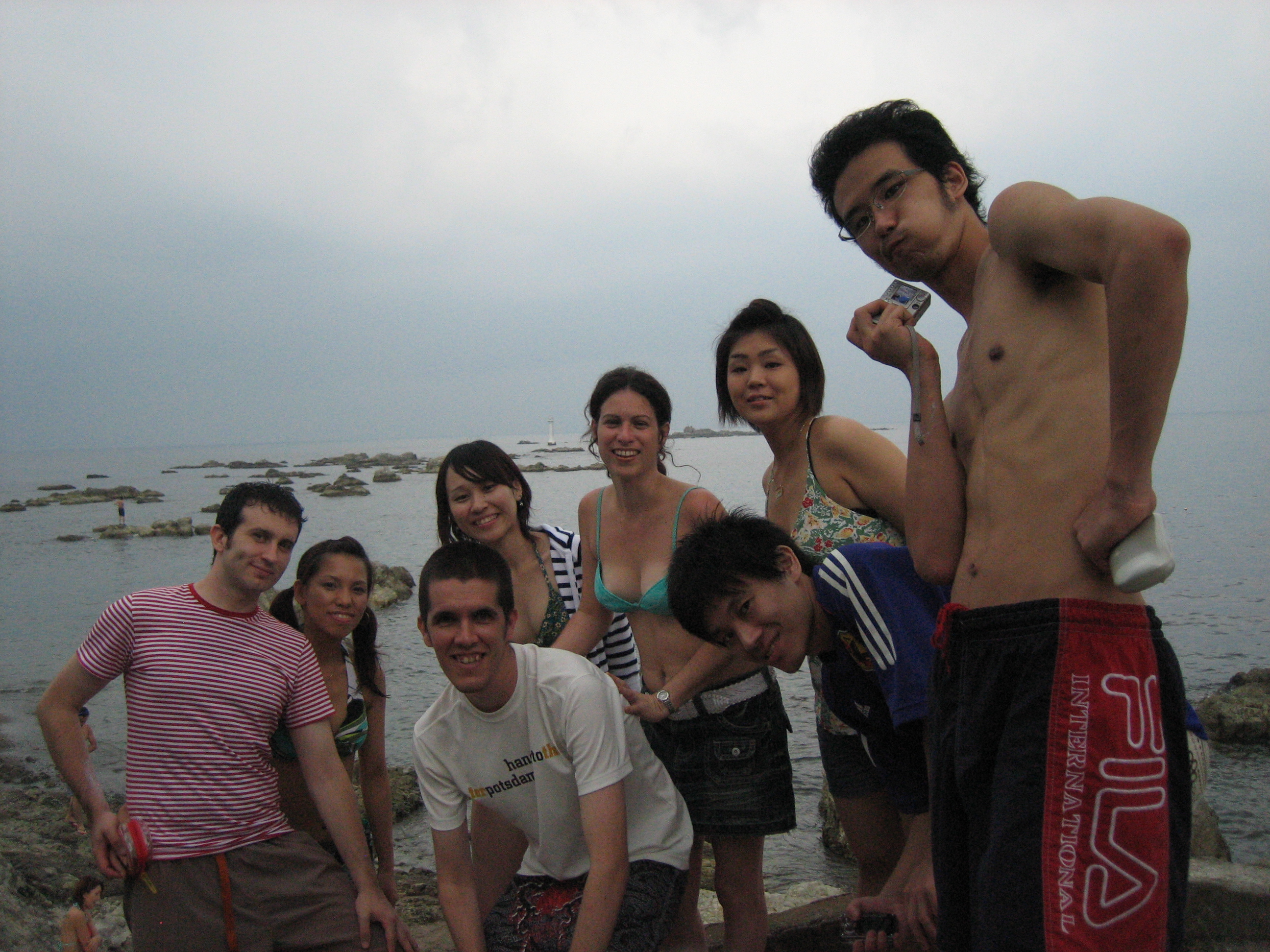 Atardecer en la playa de Hayama